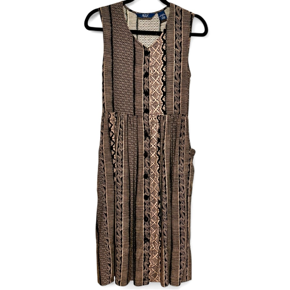 Vintage x D.P.S. Button Front Dress